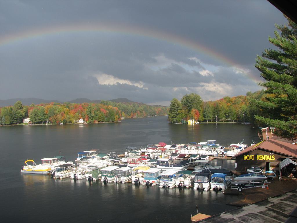 Pine Knoll Hotel Lakeside Lodge & Cabin Old Forge Zimmer foto