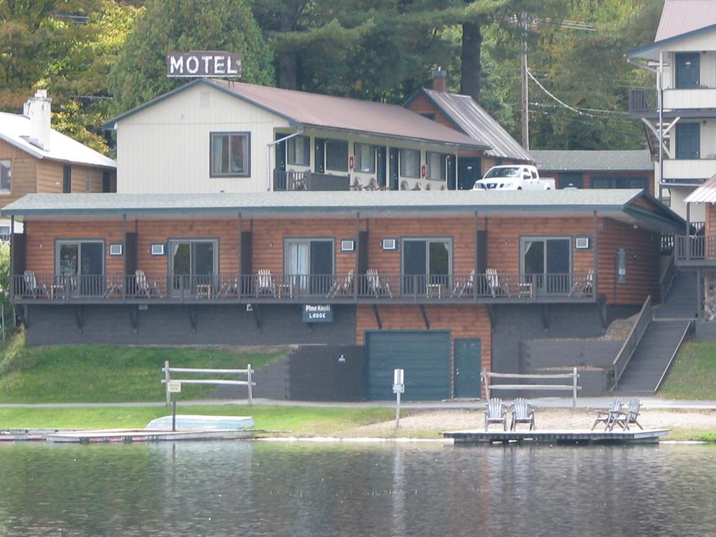 Pine Knoll Hotel Lakeside Lodge & Cabin Old Forge Exterior foto